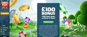Duelz Casino Welcome Bonus