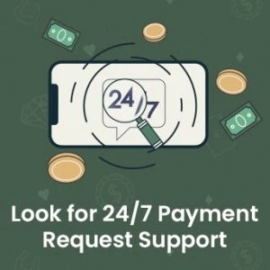 Look for 24/7 Payment Request Support